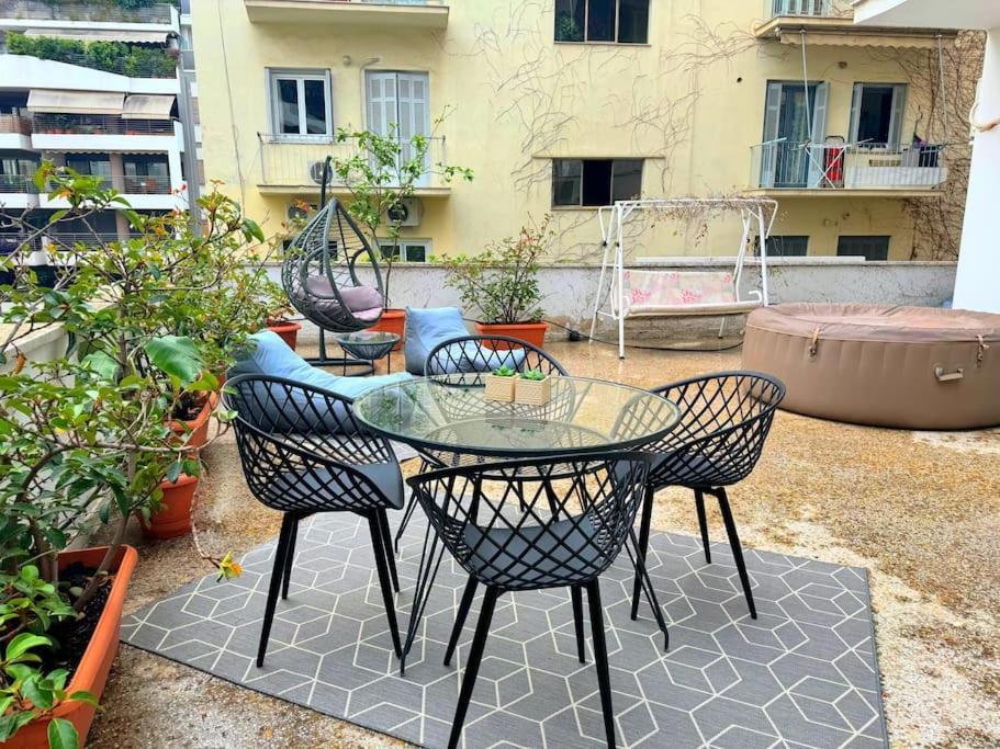 Amazing 3Bdr Apt With Unique Roof Garden In Plaka Athen Exterior foto
